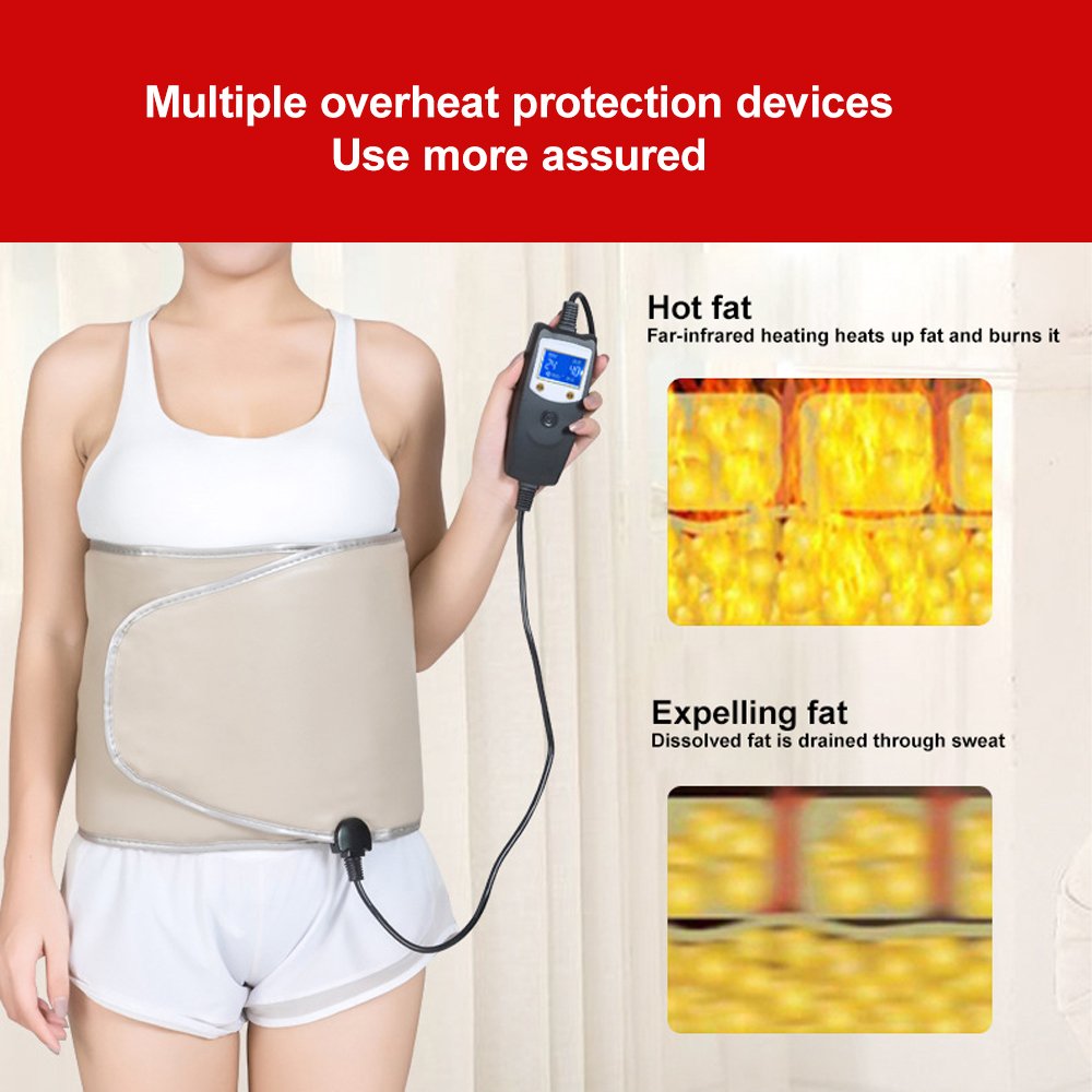 KV Red Light Therapy Chain Belt Women Waist Support Belt Weight Loss Waist Belt For Women