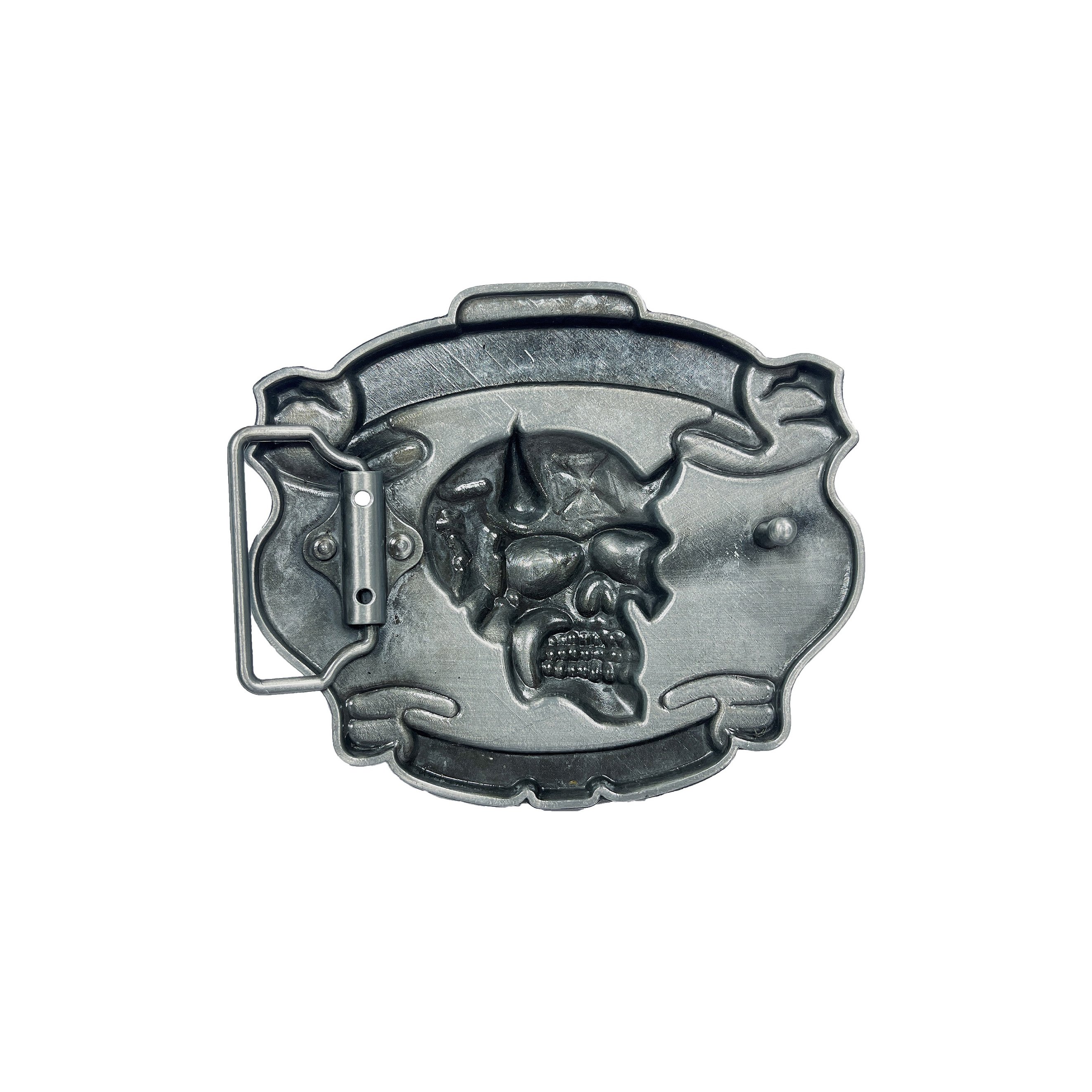 New Style Western Cowboy Style Supports Custom logo Wholesale High Quality Metal Zinc Alloy Belt Buckle