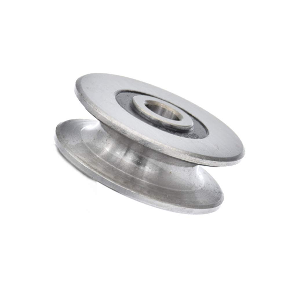 Stainless Steel Deep Groove Ball Bearings Pulley Metal Pulley Wheel Bearings Wheel Wire Rope Pulley for Lifting Guide