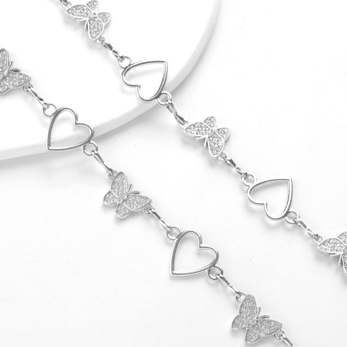 Fashion Girls Ladies Butterfly Waist Chain Women Sexy Body Chain Dress Belt