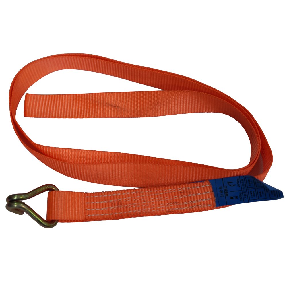 Customization 50mm 5 Ton 5m 8m 9m 10m Cargo Lashing Belt Ratchet Strap Tie Downs with Double-J Hooks