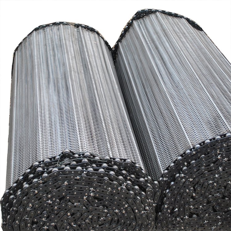 Stainless Steel Balanced Conveyor Belt Used For Ceramic Kiln