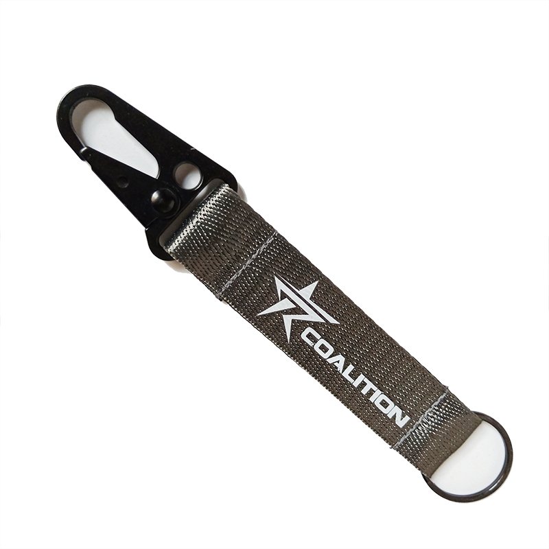 Nylon Lanyard Wrist Strap Wristlet Keychains Short Lanyards