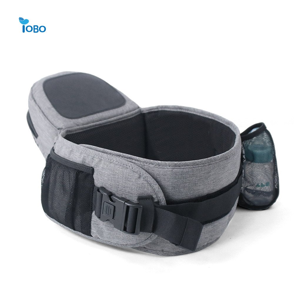 Mom Choice Ergonomic Carrier & Extenders Walkers Hold Waist Belt Comfort Hip Seat Baby Carrier with Water Bottle Pocket