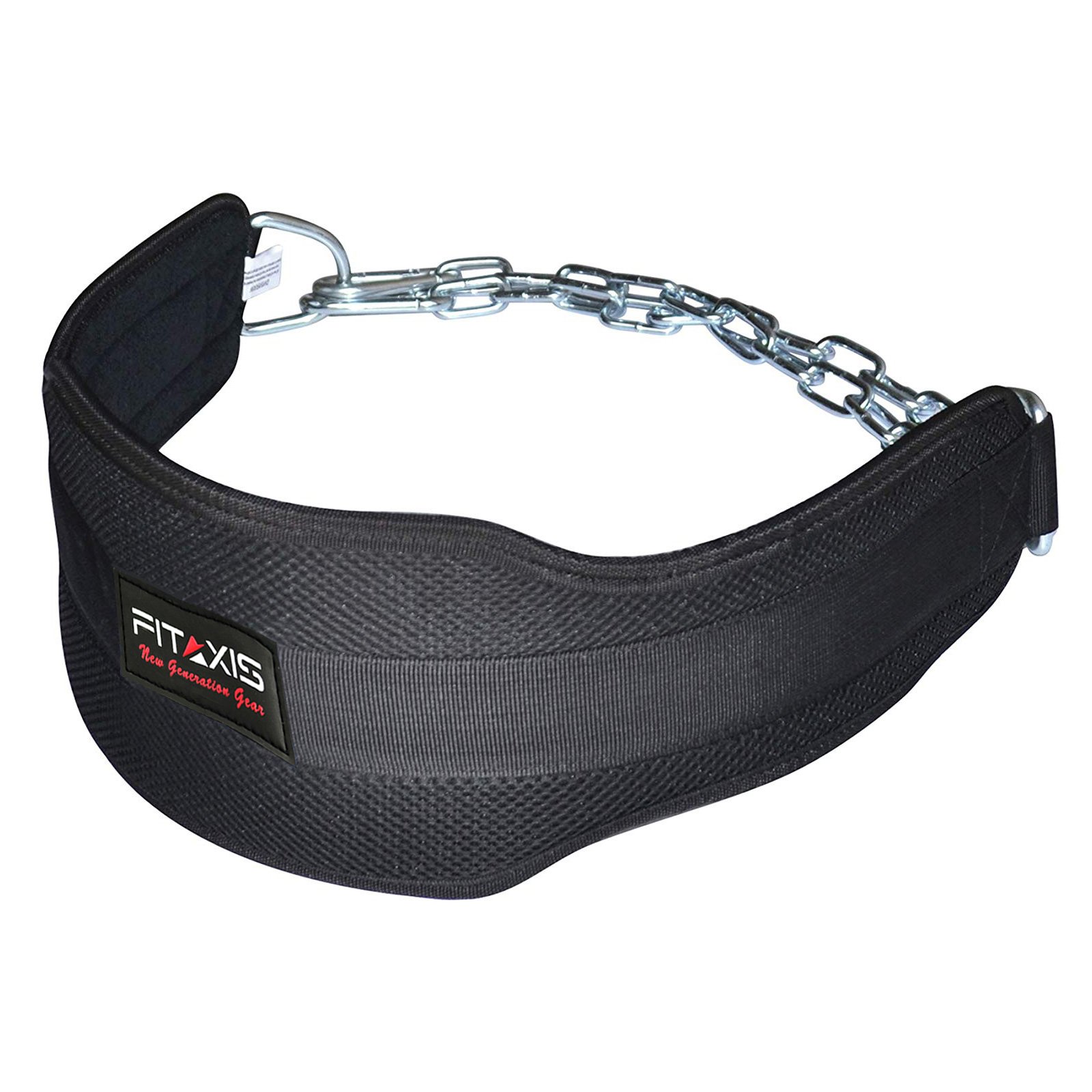 High Quality Weight Lifting Dipping Belt With Chain Gym Fitness Accessories Back Waist Supportive Belts For Gym Workout
