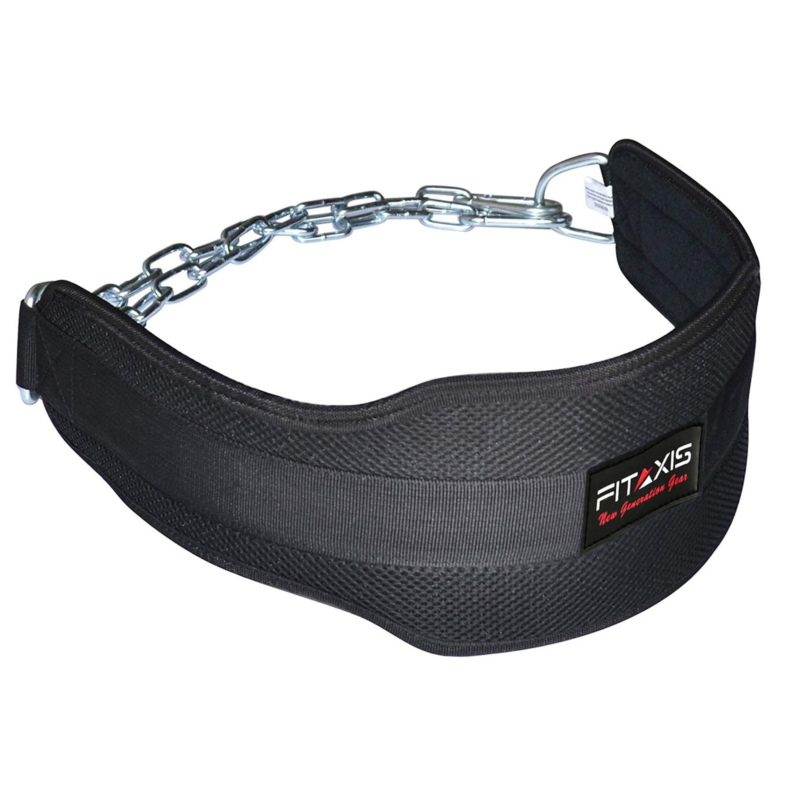 High Quality Weight Lifting Dipping Belt With Chain Gym Fitness Accessories Back Waist Supportive Belts For Gym Workout