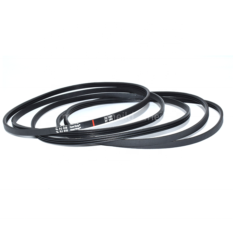 pj616 Poly- v -ribbed belts pj elastic multi-ribbed belt suitable for logistics conveyor roller drive belt