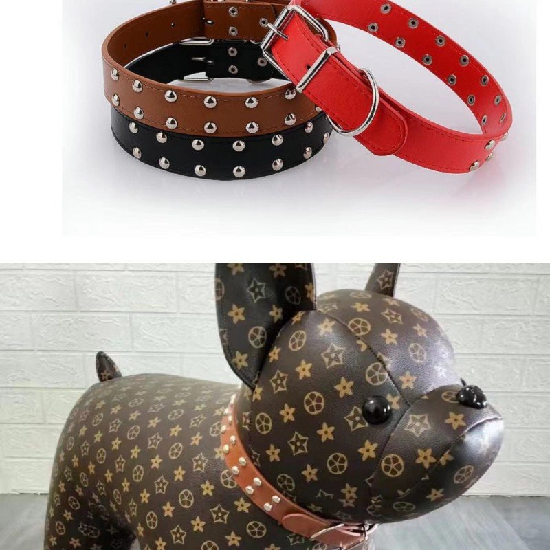 Casual Aluminum Dog Collars Anti-Bite Chain Belts /Manufacturer-Supplied RetroTraction Ropes Baseball Leashes Pets-Wholesale