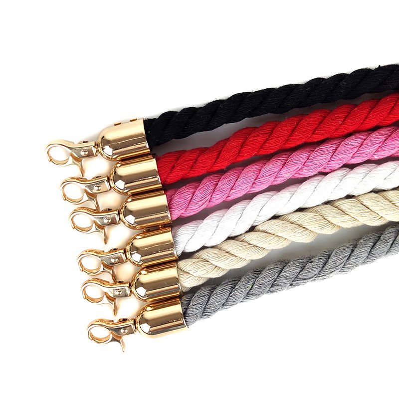 Meetee B-J043 120cm Women Handbag Purse Handles Crossbody Chains Replacement DIY Bag Parts Cotton Rope Strap
