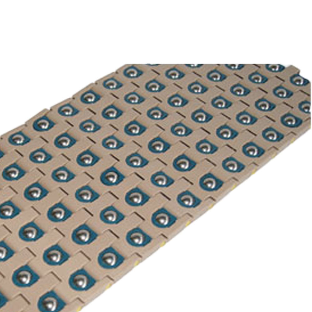Hot Sale Industrial Coffee-Colored Sorting Packaging Plastic Profile Modular Conveyor Belt Roller Top New Condition Machinery