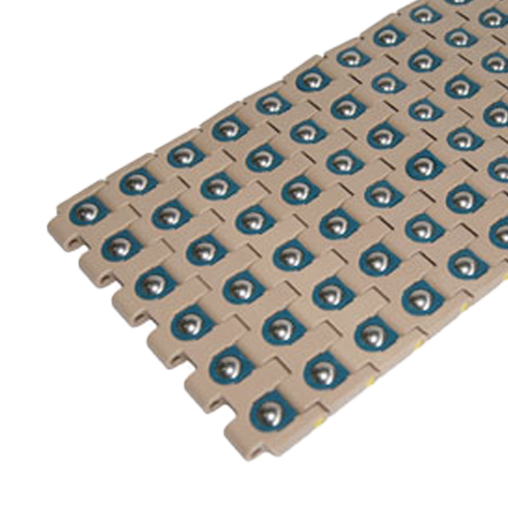 Hot Sale Industrial Coffee-Colored Sorting Packaging Plastic Profile Modular Conveyor Belt Roller Top New Condition Machinery