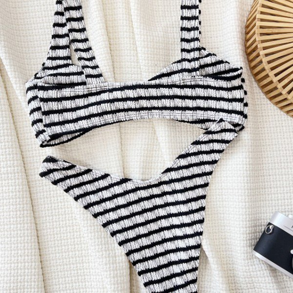 YY6007 Custom Transparent String Bikini Polynesian Hawaii Island Sexy Bikini Beach Women Swimwear