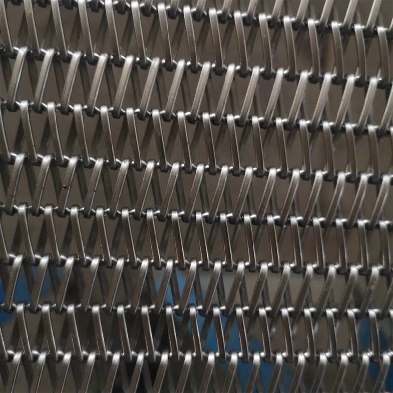 Stainless Steel Mesh Belt for Tea Drying Machine Screw Tower Mesh Chain Food Conveyor Belt for Manufacturing Plant Use