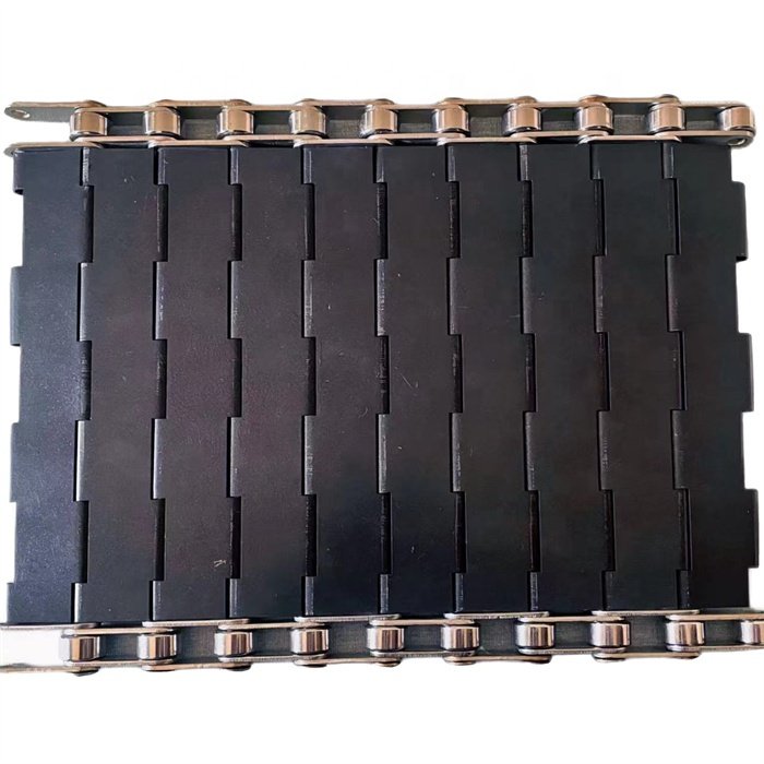 Food chain plate black coated stainless steel chain plate anti-stick anti-stick conveyor chain plate