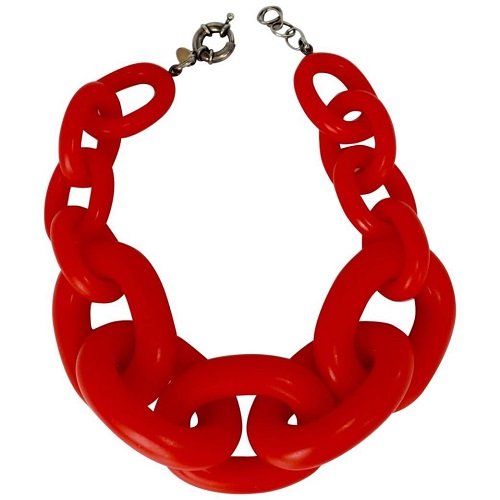 Customized plastic chain open-ended chain resin acrylic bag waist accessories mobile phone shoulder strap link chain for bag