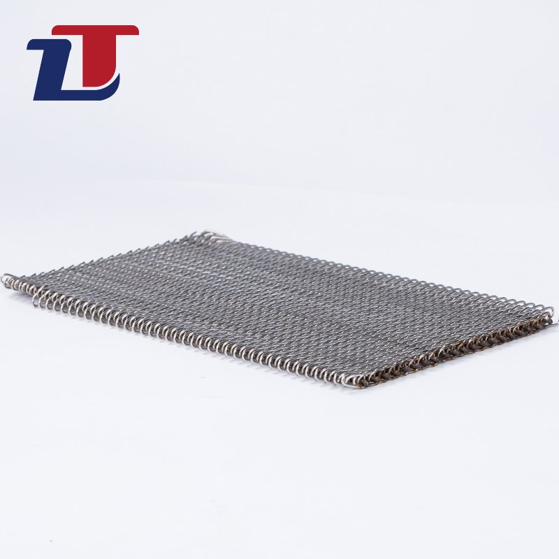 Stainless Steel Mesh Belt for Heat Treatment Oven Compound Balanced Weave Belt Chain Conveyor Belt