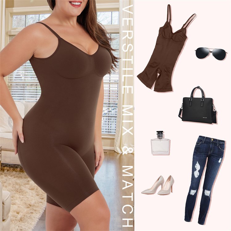 Fahion 2023 Custom Service women shapewear tummy control low scoop snatched bodysuit shaper seamless shapewear