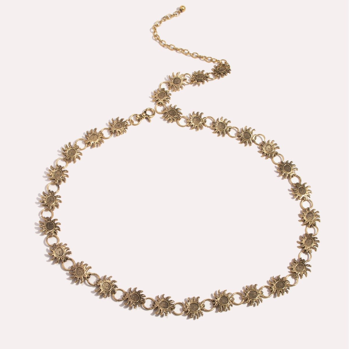 Stainless Steel Plated Gold Steel Pearl Thin Waist Chain Custom Skirt Accessories Fashion Personality Waist Chain
