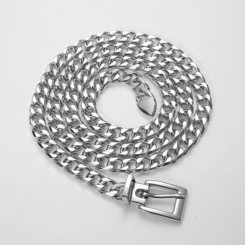Popular Elegant Ladies Body Jewelry Metal Custom Golden Hollow Accessories Chain Belt Women Waist Belts Chain For Dress