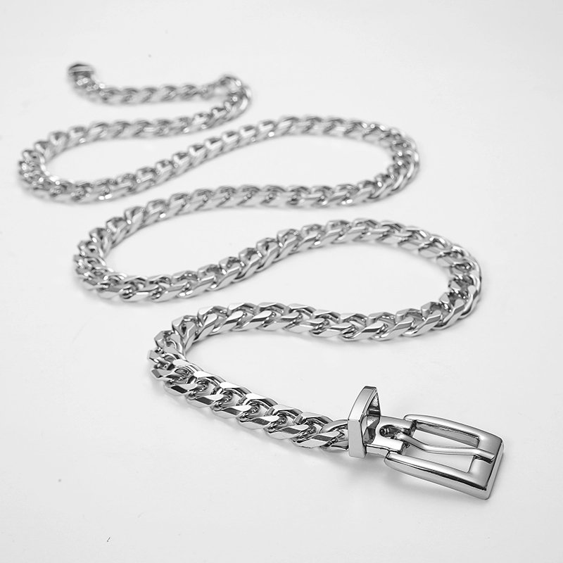 Popular Elegant Ladies Body Jewelry Metal Custom Golden Hollow Accessories Chain Belt Women Waist Belts Chain For Dress