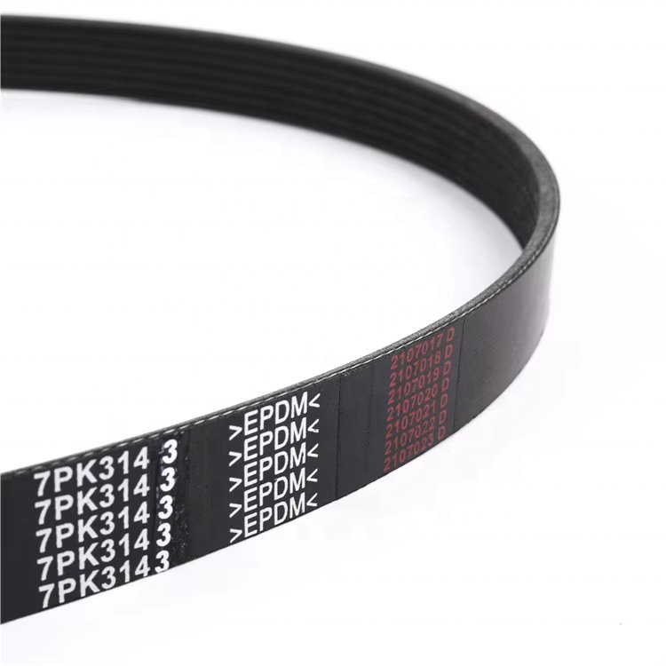 Factory Hot Sales Original multi-ribbed belt rubber flat transmission belt