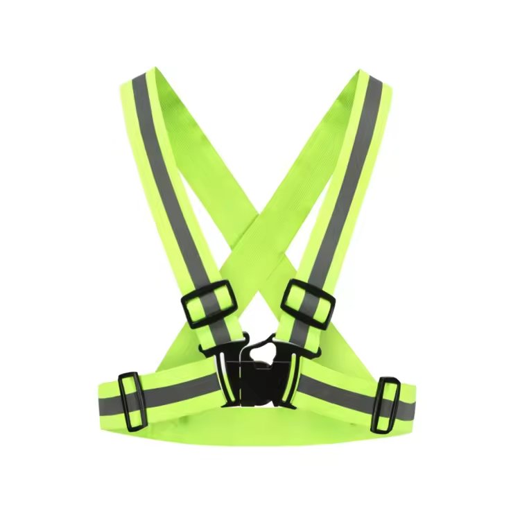 Safety Vest with LED Belt Chains
