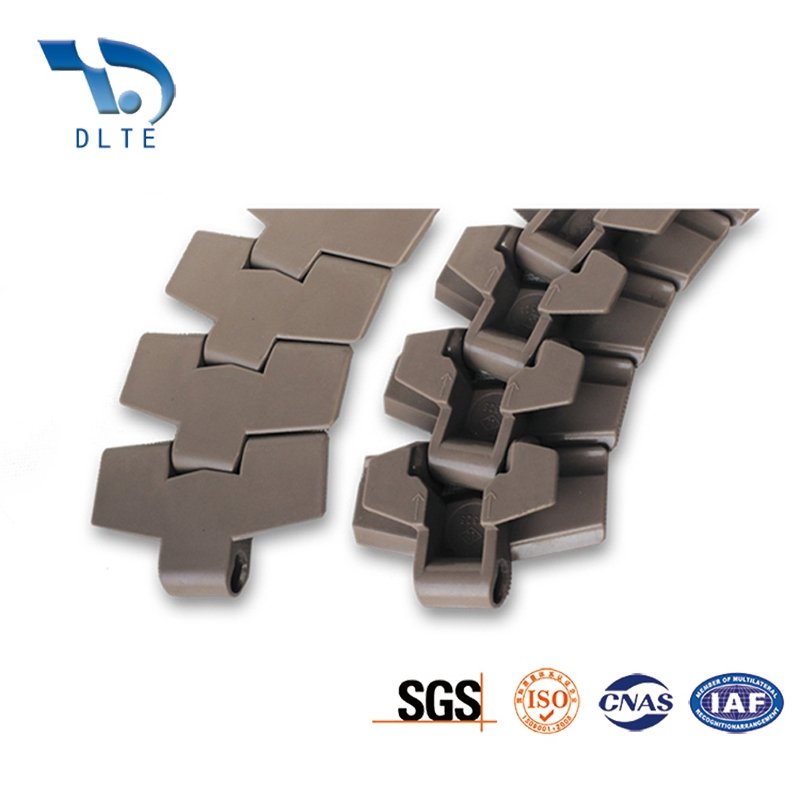 880 TAB K325 K450 Small Radius Flexible Slat Top Chain For Bottle Conveyor Chain Plate