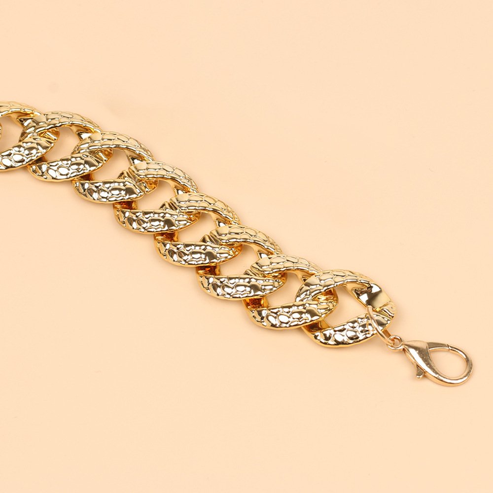 2024 New Arrival Women Waist Chain Belt Jewelry Chunky Gold Silver Belt Chain Metal Link Belt Boho Belly Chain for dress