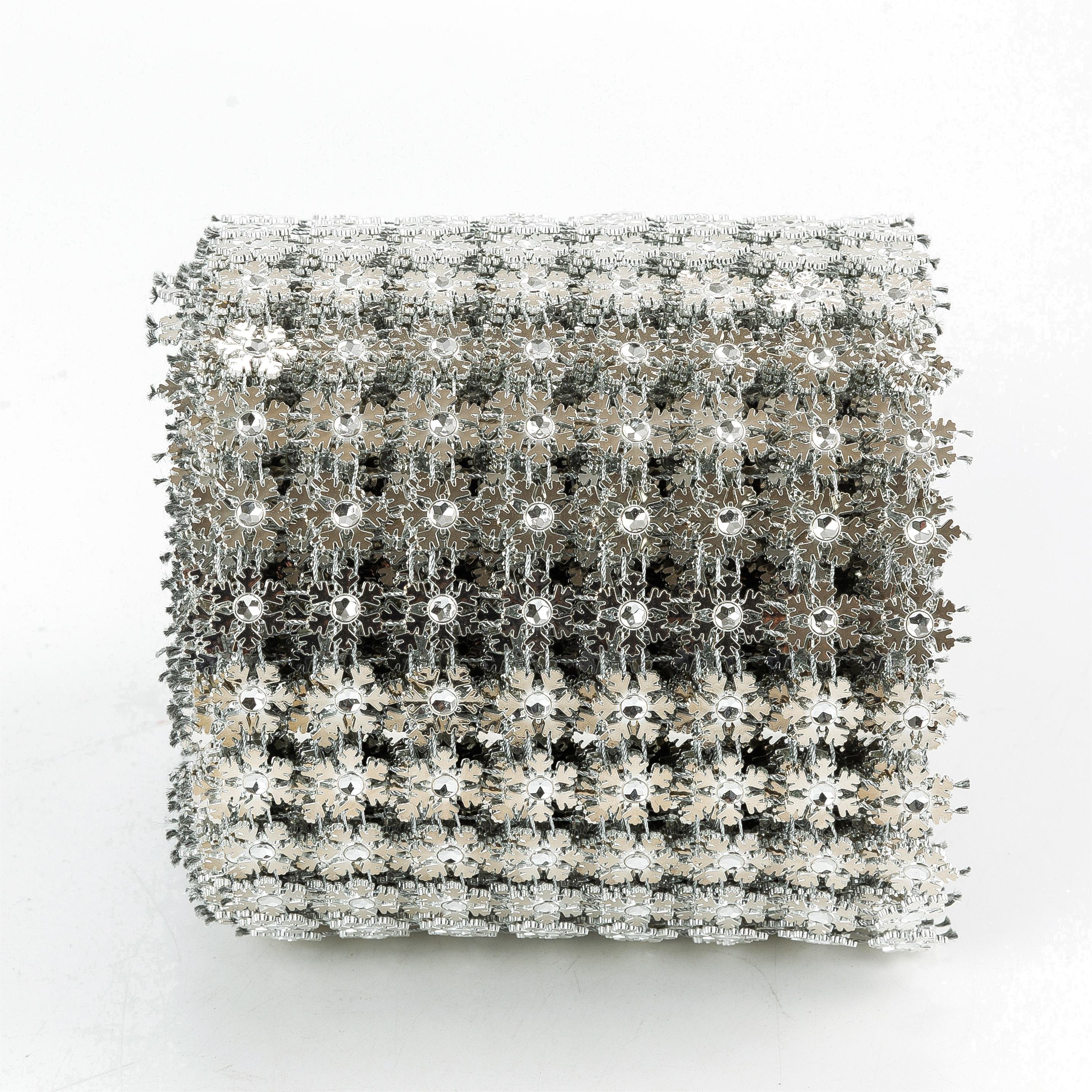 8 rows Wholesale Clothes Garment Accessories Flower Transparent Chain Flat Crystal Belt Rhinestones TrimDecoration