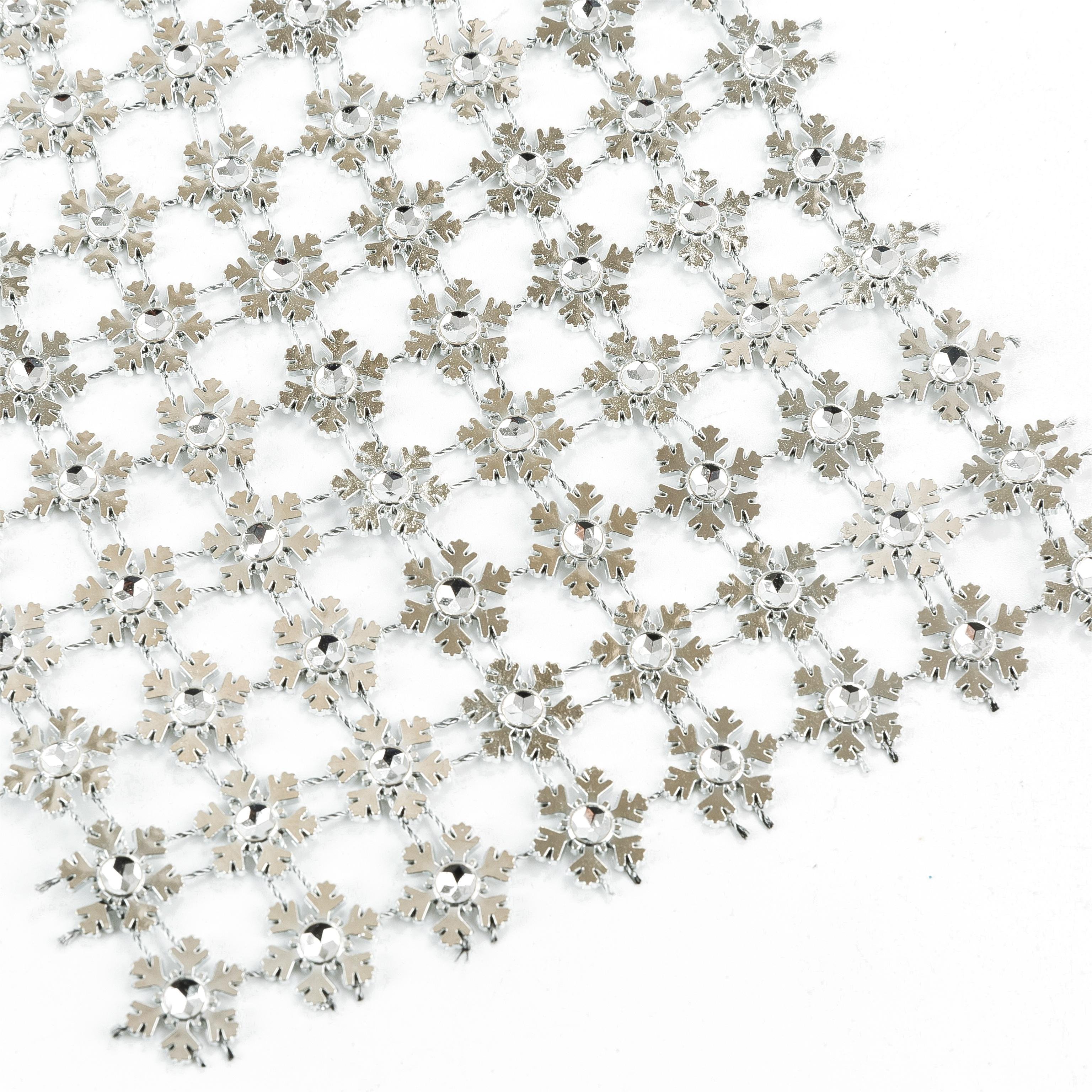 8 rows Wholesale Clothes Garment Accessories Flower Transparent Chain Flat Crystal Belt Rhinestones TrimDecoration