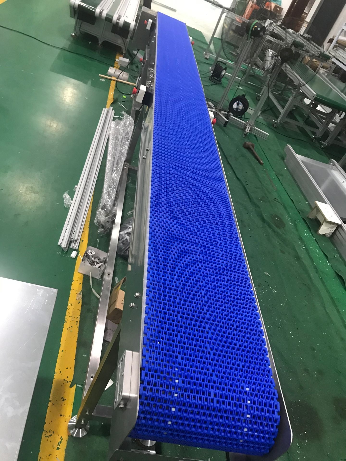 Bifa Multifunctional food multiple use grade Chain Flushable Plastic Mesh Belt Modular Conveyors