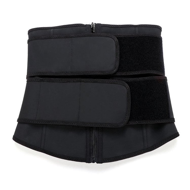 Hexin Shapewear Verified Pro HOT SALE HEXIN Corset Women Waist Trainer Plus Size Latex Double Belt Waist Trainer 7 Steel Bones Waist Cinchers Shapewear