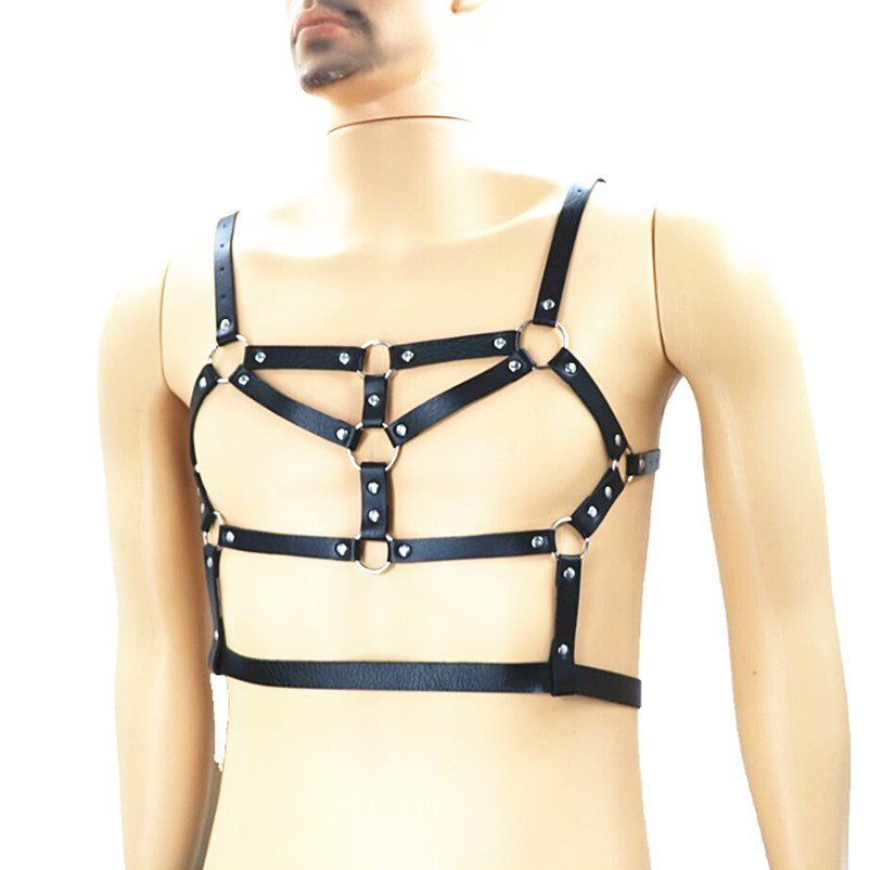 CIVET BDSM Punk Business Bondage Belt Men and Women Strap Accessories Wild Trend Fashion Punk Belt Waist Chain
