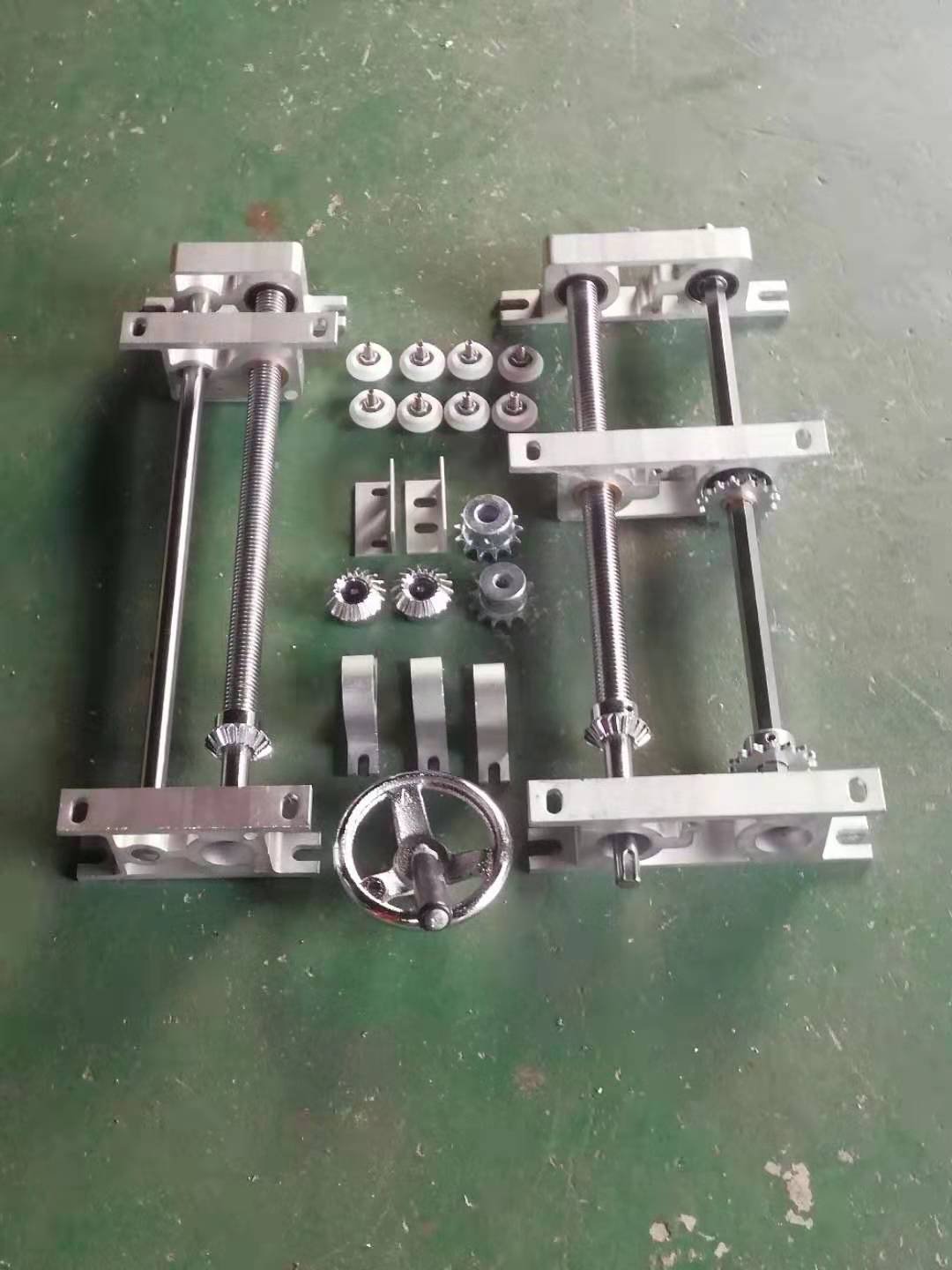 Roller Chain 06C/06B Side Roller Chain P9.525 Aluminium Track Chain Gear Ball Screw Adjustment Block for Electronic Wire