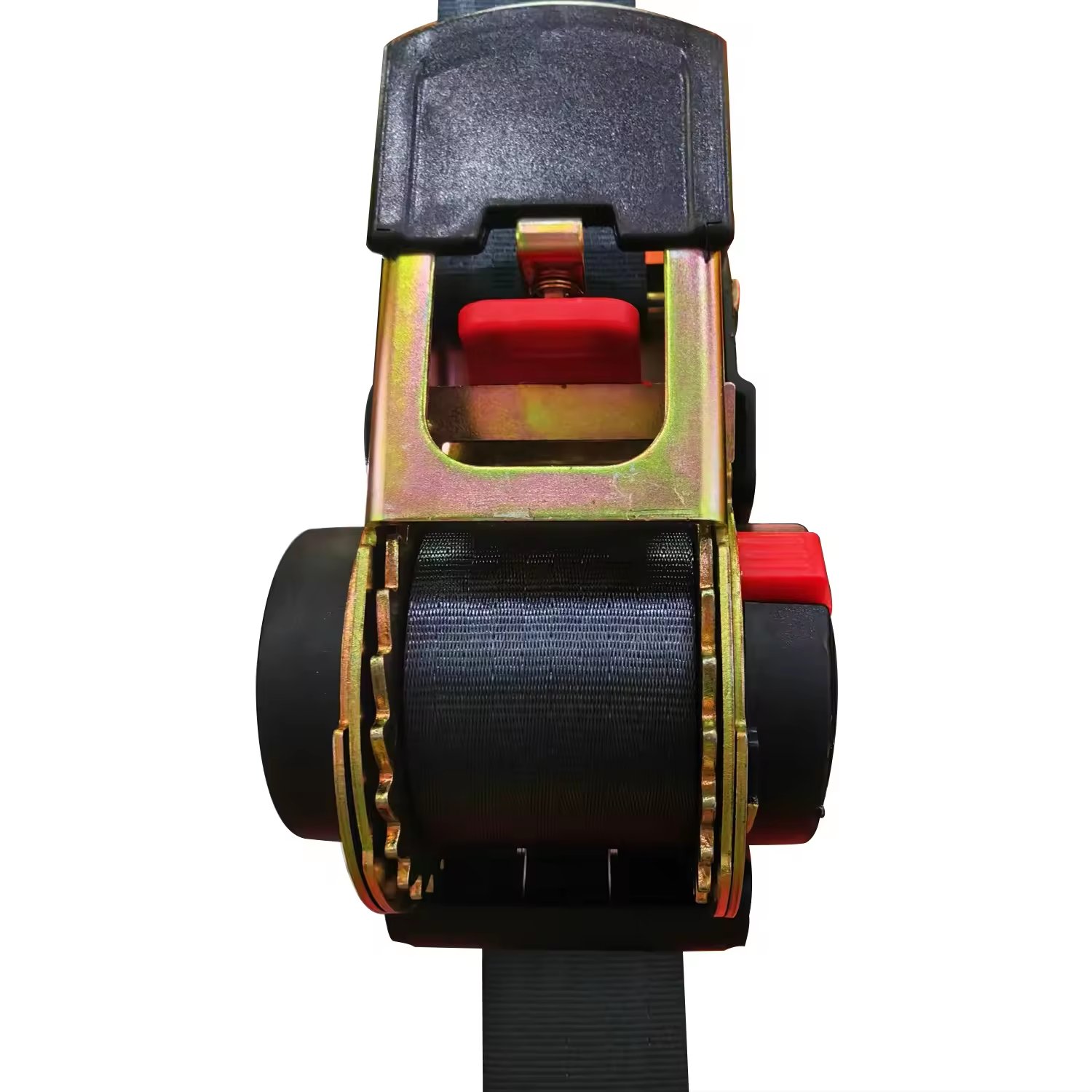 factory outlet 25mm LC 340kg truck cargo polyester lashing belt retractable ratcheting tie down straps auto ratchet new