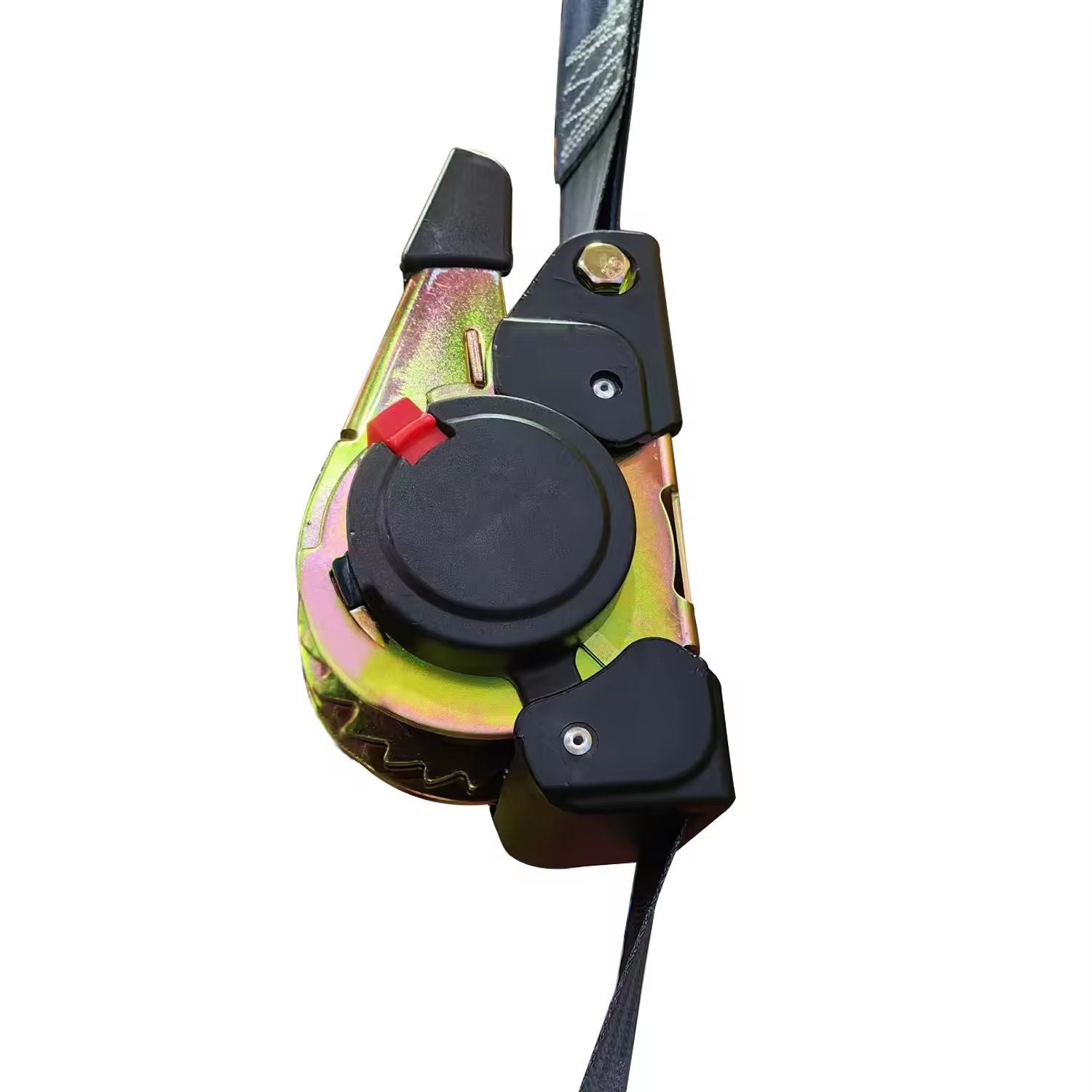 factory outlet 25mm LC 340kg truck cargo polyester lashing belt retractable ratcheting tie down straps auto ratchet new