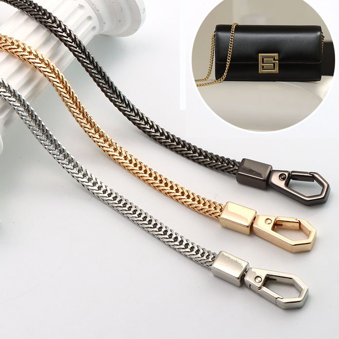 40/100/120cm Long Metal Wallet Belt Rock Punk Trousers Hipster Pant Jean Keychain Clip Anti-lost Keyring Jewelry For Men