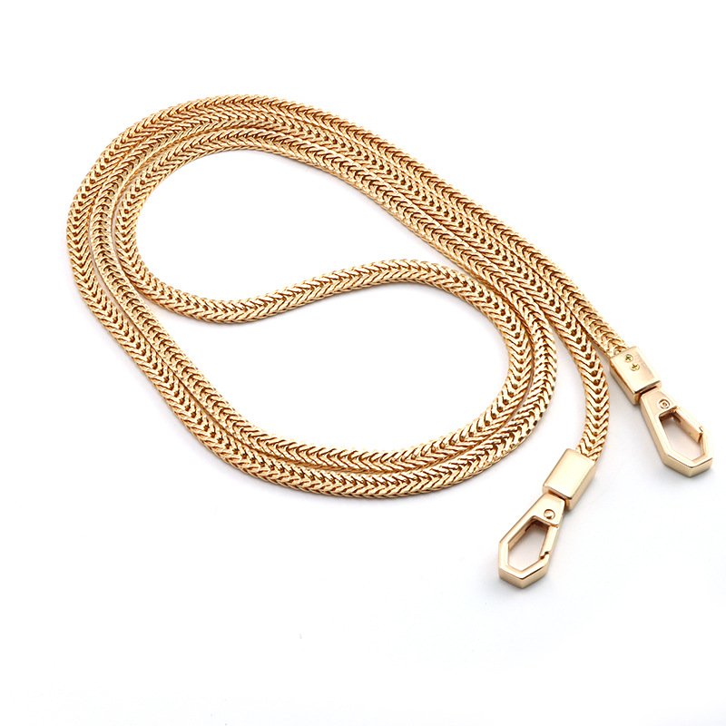 40/100/120cm Long Metal Wallet Belt Rock Punk Trousers Hipster Pant Jean Keychain Clip Anti-lost Keyring Jewelry For Men