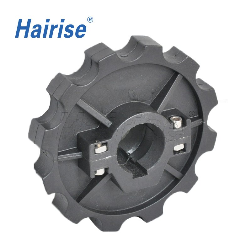 Industrial Har882 Top Chain Sprocket Plastic Gear Split Sprocket For Modular Belt Conveyor used for food & beverage