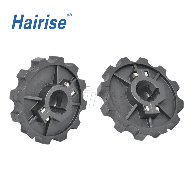 Industrial Har882 Top Chain Sprocket Plastic Gear Split Sprocket For Modular Belt Conveyor used for food & beverage