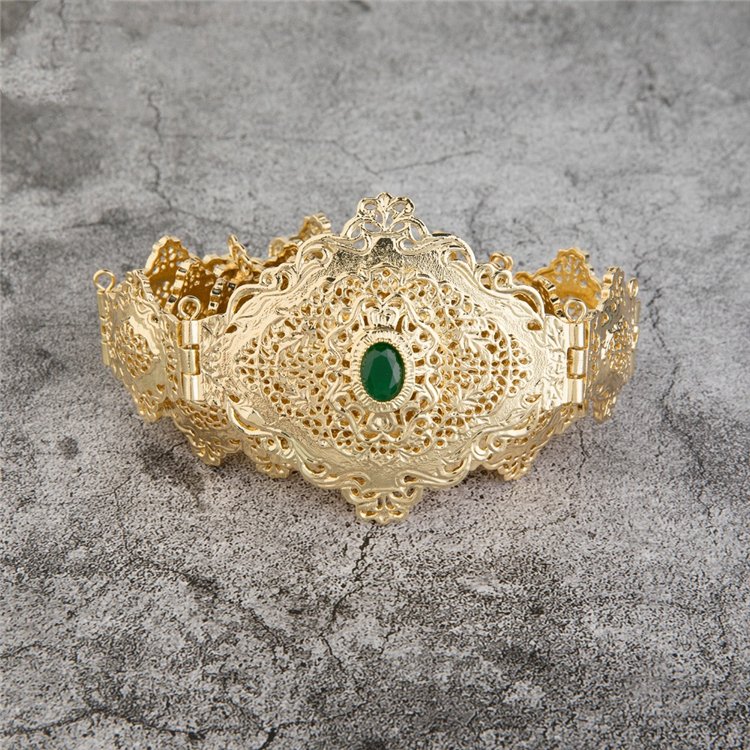 2021 March Moroccan Chic Caftan wedding Metal belt for Luxury Women Belt Chain Adjustable Length Belt