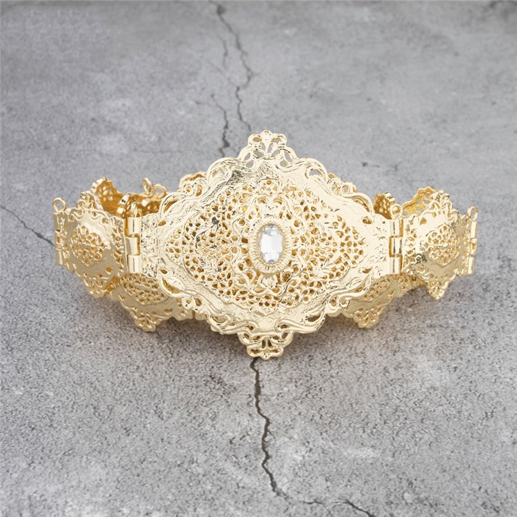2021 March Moroccan Chic Caftan wedding Metal belt for Luxury Women Belt Chain Adjustable Length Belt