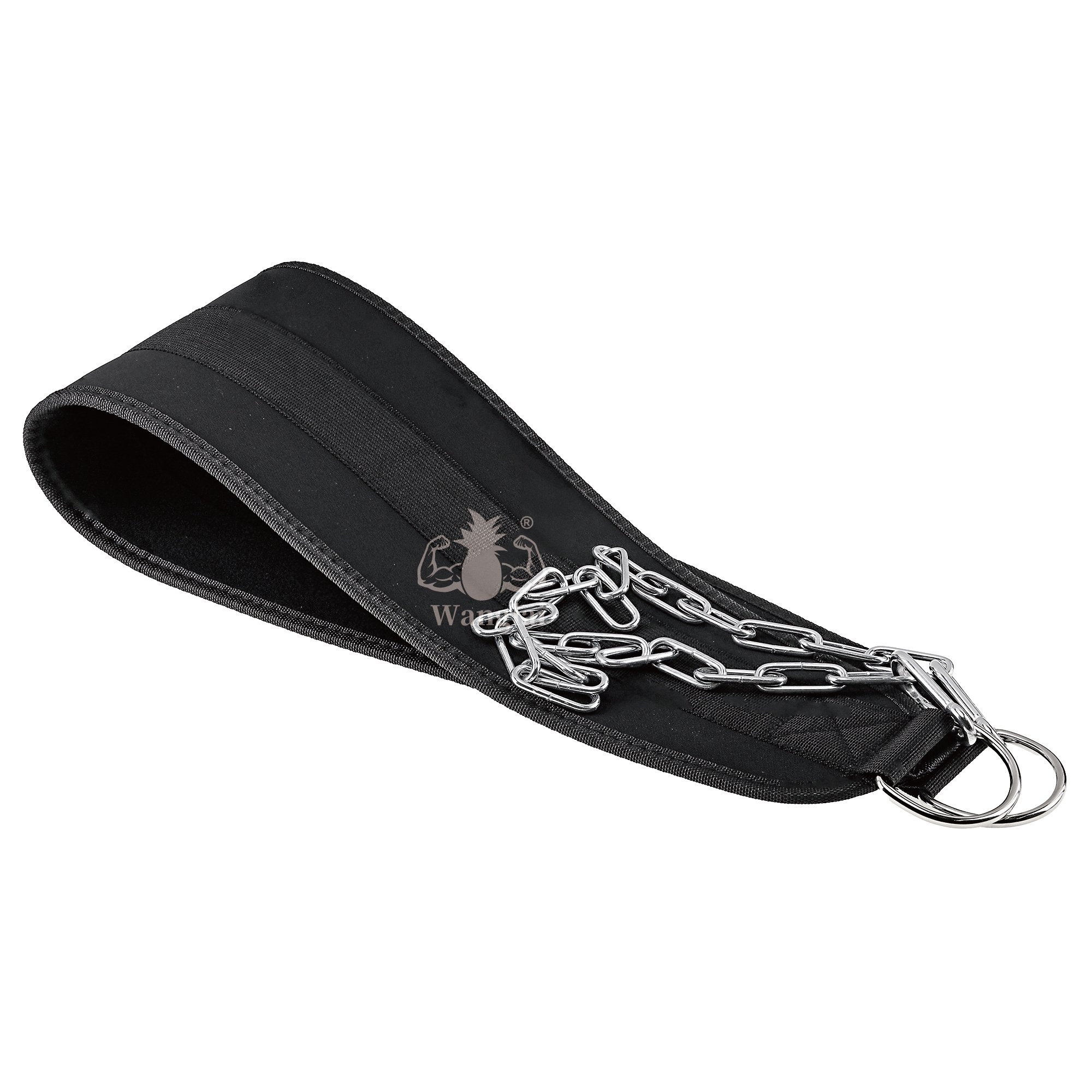 Unisex EVA Dip Belt for Gym Workout Pull Ups and Squat with Chain Waist Customizable Logo for Weightlifting and Fitness