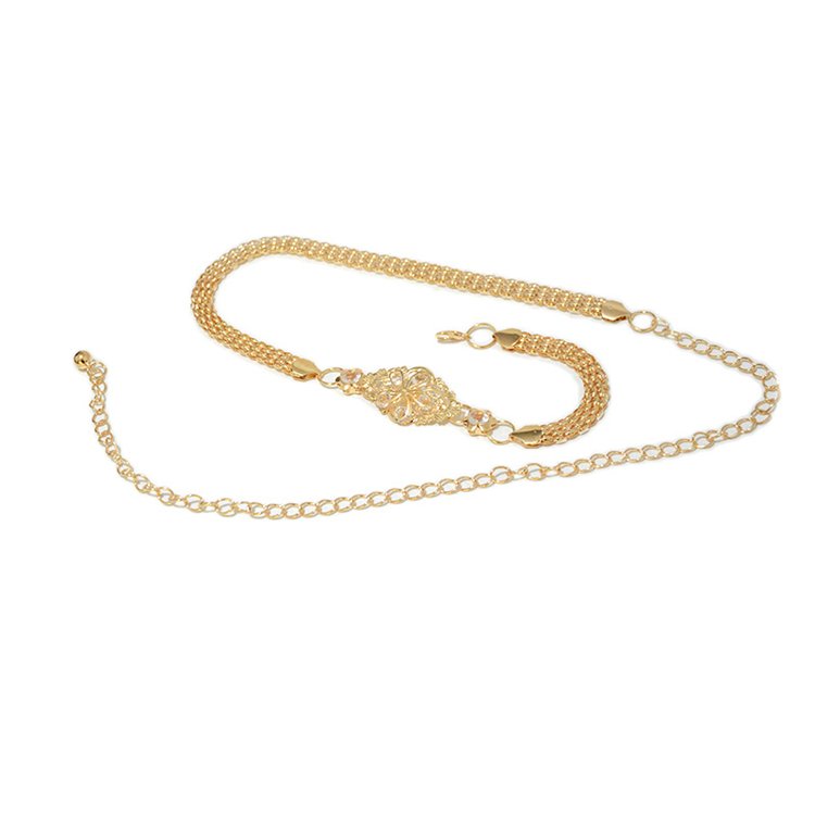 Elastic Ladies Dress Waist Chain Belt Elastic Waist Design Chain Versatile Skirt Decoration Small Belt For Woman