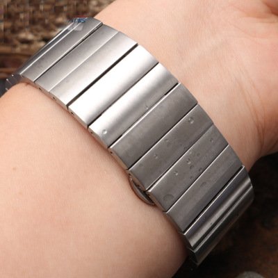 24/26/28/30mm Men Large Size 316L Stainless Steel Watch Strap Belt Chain for Bracelet DS1510 Watch for Men Accessories
