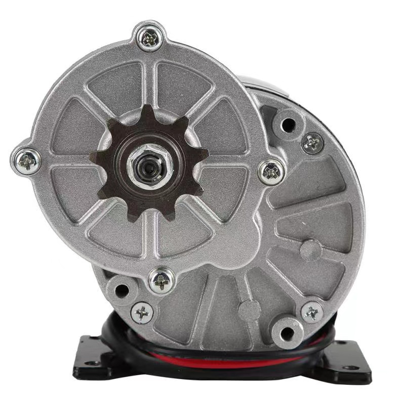 Factory Supplied MY16Z3 350W 24V 36V Sprocket Chain Driving PMDC Cleaning Robot DC Motor E-bike scooter high speed engine driver