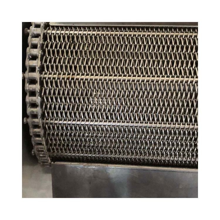 Good Quality Strong protection 304 chain link stainless steel metal conveyor belt metal