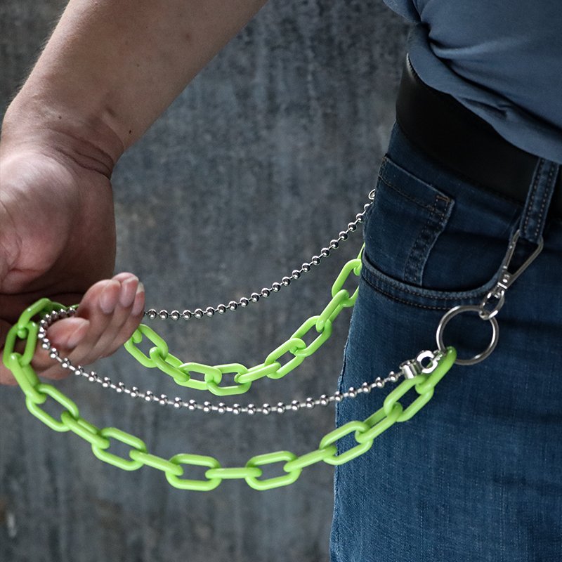 Fashion jewelry body chains wholesale Metal jeans chain handbag zinc alloy wallet garment pants chain for men