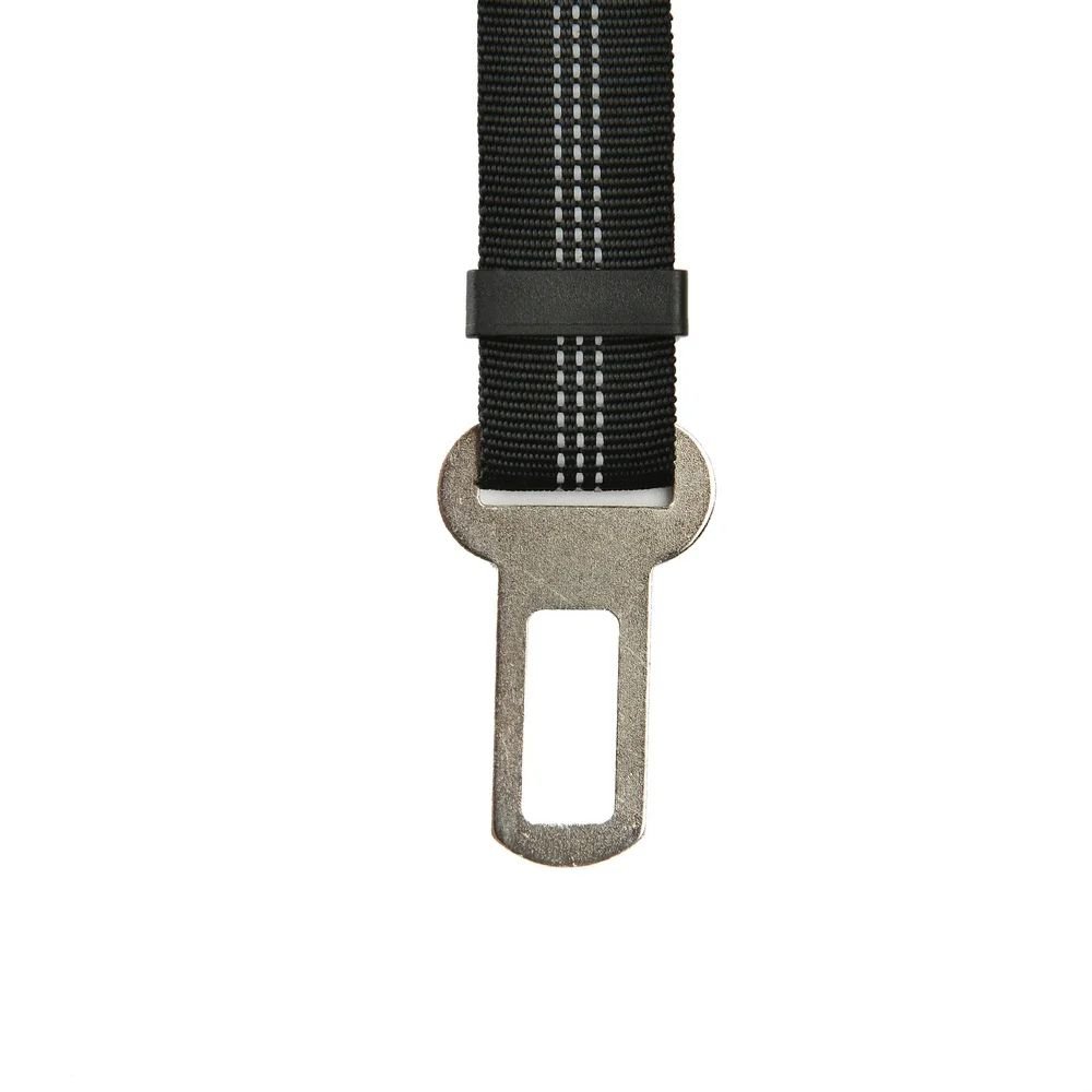 OEM/ODM quick easy installation adjustable length nylon pet leashes safety dog car seat belt for travel