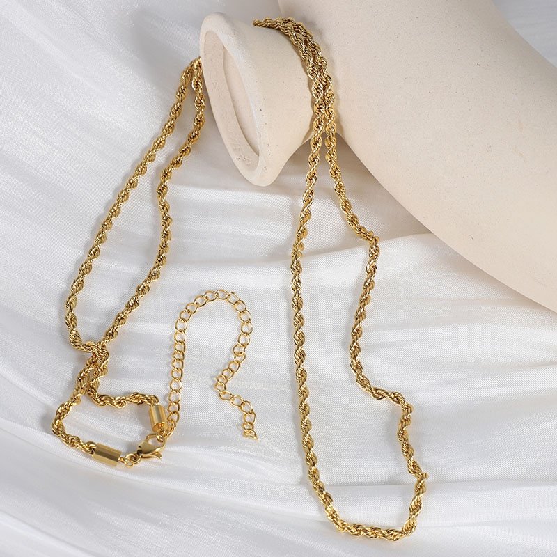 18k Gold Stainless Steel Tarnish Free Waterproof Fashion Fine Jewelry Flat Herringbone Snake Sexy Belt Belly Waist Body Chain